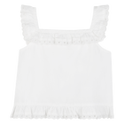 Top ruffled braces MICHAEL KORS 
                    GIRL