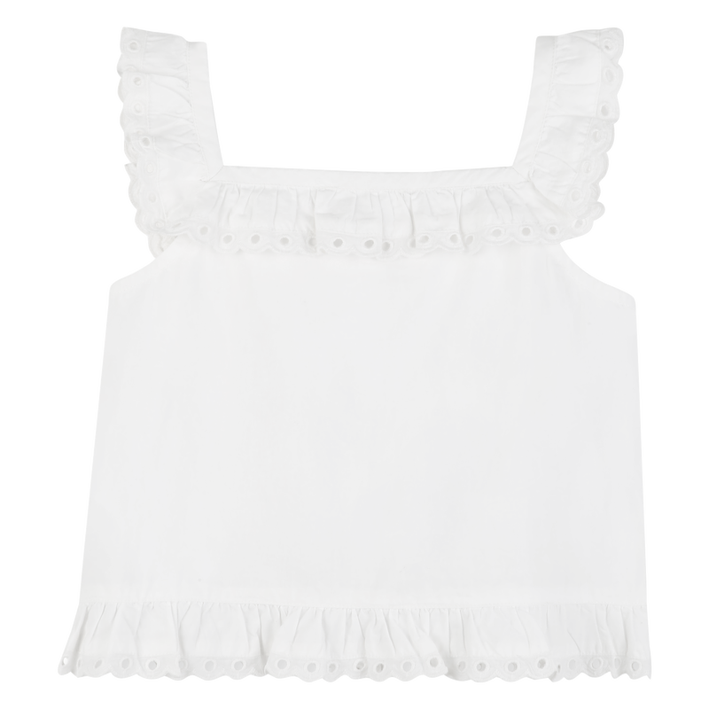 TOP RUFFLED BRACES MICHAEL KORS 
                        GIRL