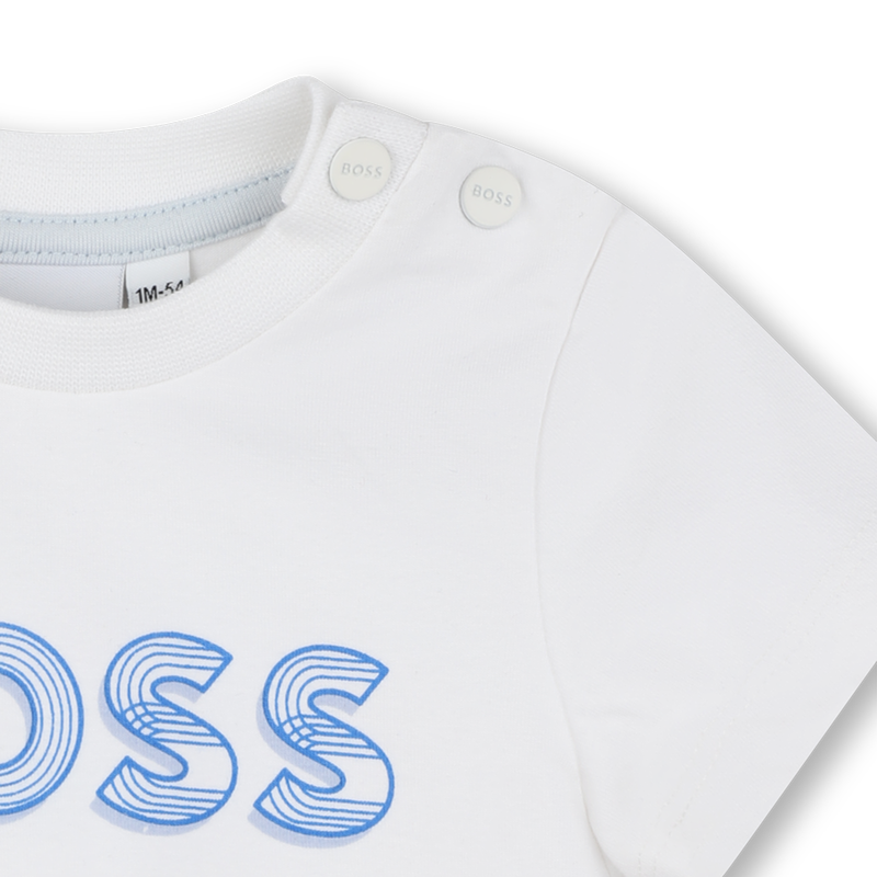 T-shirt with logo print BOSS 
                        BOY