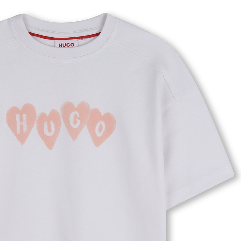 SHORT-SLEEVED T-SHIRT HUGO 
                        GIRL