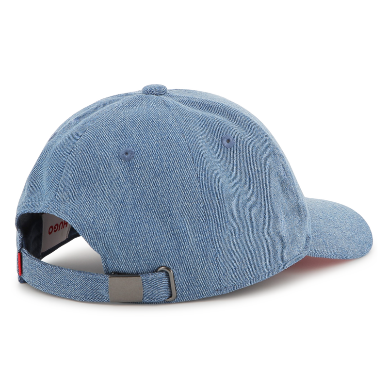 Cotton denim baseball cap HUGO 
                        BOY