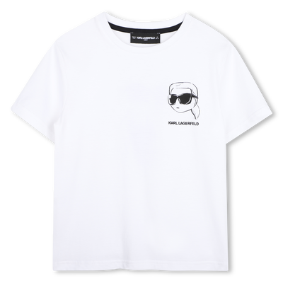 Short sleeve t-shirt KARL LAGERFELD KIDS BOY