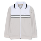 Jogging sweatshirt with zip closure BOSS 
                    BOY