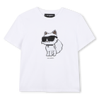 Short sleeve t-shirt KARL LAGERFELD KIDS 
                    GIRL
