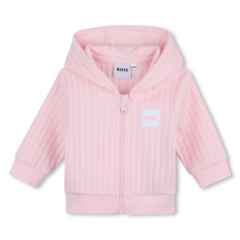 CARDIGAN + TROUSERS + T-SHIRT SET BOSS 
                        GIRL