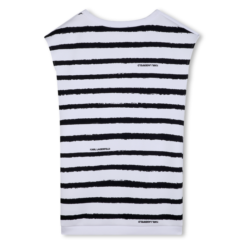 SHORT SLEEVE DRESS KARL LAGERFELD KIDS 
                        GIRL