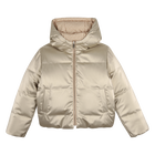 Reversible down jacket, LIGHT CHOCOLATE BROWN, hi-res