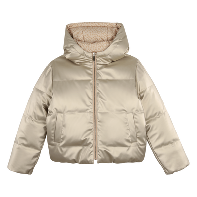 Reversible down jacket MICHAEL KORS GIRL