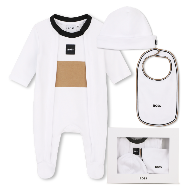Pyjama set, hat, and bib BOSS 
                        BOY