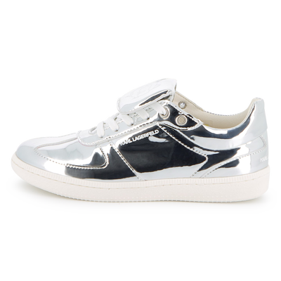 Mirror-effect trainers KARL LAGERFELD KIDS GIRL