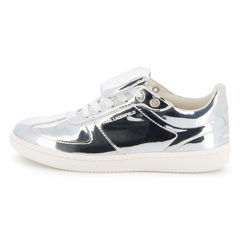 Mirror-effect trainers KARL LAGERFELD KIDS 
                        GIRL