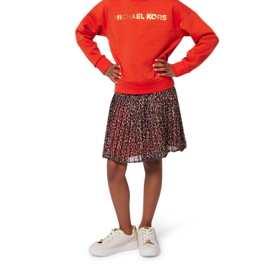 Glittery sweatshirt MICHAEL KORS GIRL