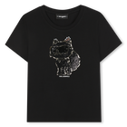 Short-sleeved T-shirt KARL LAGERFELD KIDS 
                    GIRL