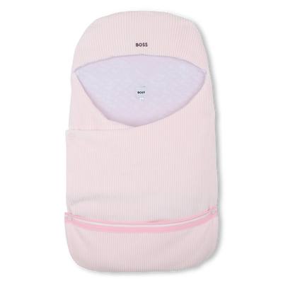 Striped velvet bunting BOSS UNISEX