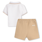 Polo shirt and shorts set BOSS 
                    BOY