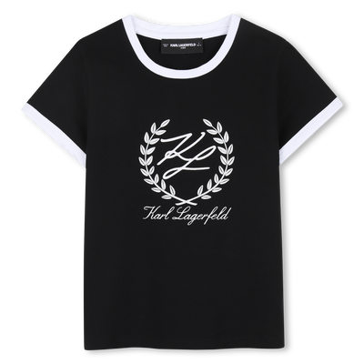 SHORT SLEEVE T-SHIRT KARL LAGERFELD KIDS GIRL
