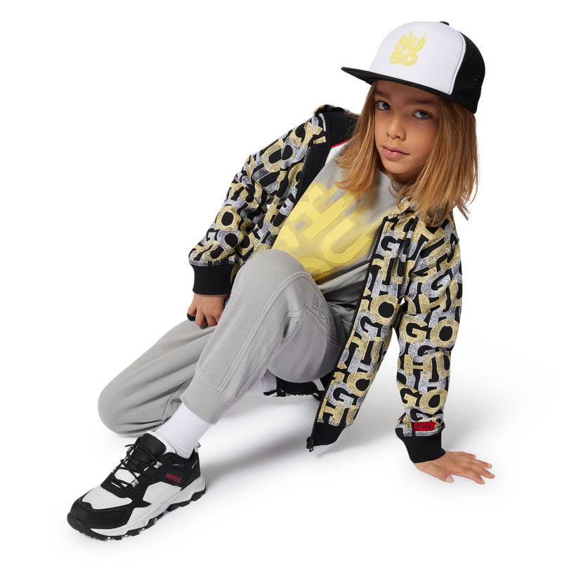 Short-sleeved cotton T-shirt HUGO 
                        BOY