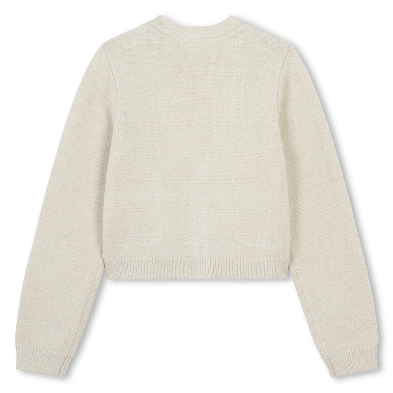 Button-up knitted cardigan MICHAEL KORS 
                        GIRL