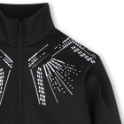 High-neck cardigan KARL LAGERFELD KIDS 
                    GIRL