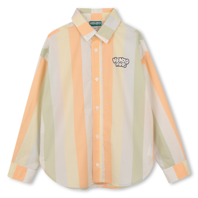 Striped long-sleeved shirt KENZO KIDS BOY