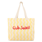 Cotton tote bag, STRAW YELLOW, hi-res