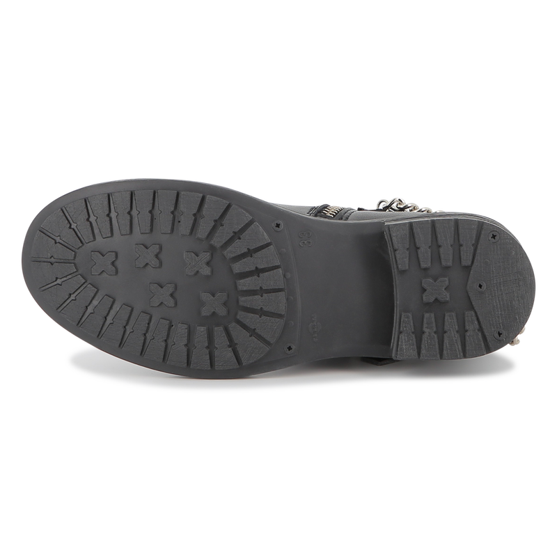 Biker boots in cowhide leather ZADIG & VOLTAIRE 
                        GIRL