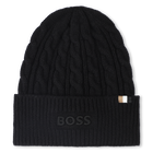 Cable knit beanie BOSS 
                    BOY