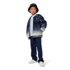 Polyester bucket hat with quilting KENZO KIDS 
                    UNISEX
