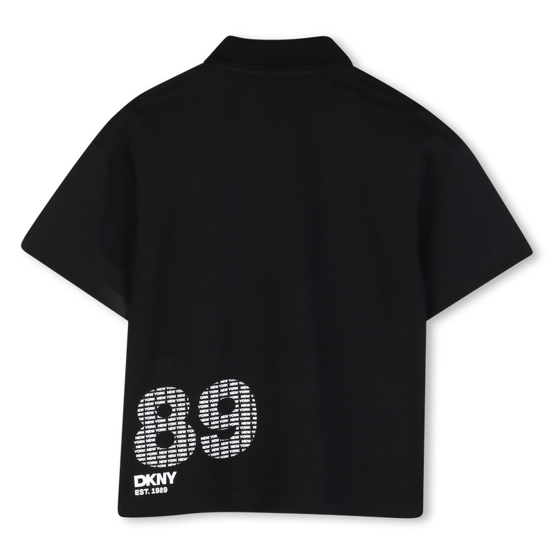SHORT-SLEEVED POLO SHIRT DKNY 
                        BOY