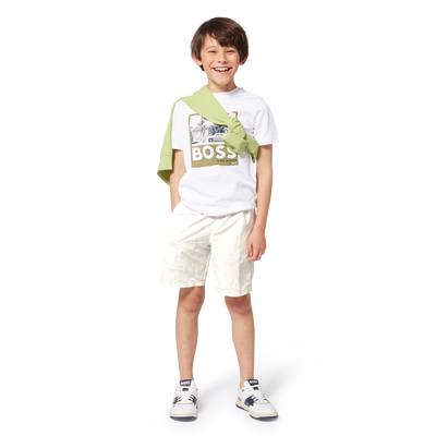 Short-sleeved cotton T-shirt BOSS BOY