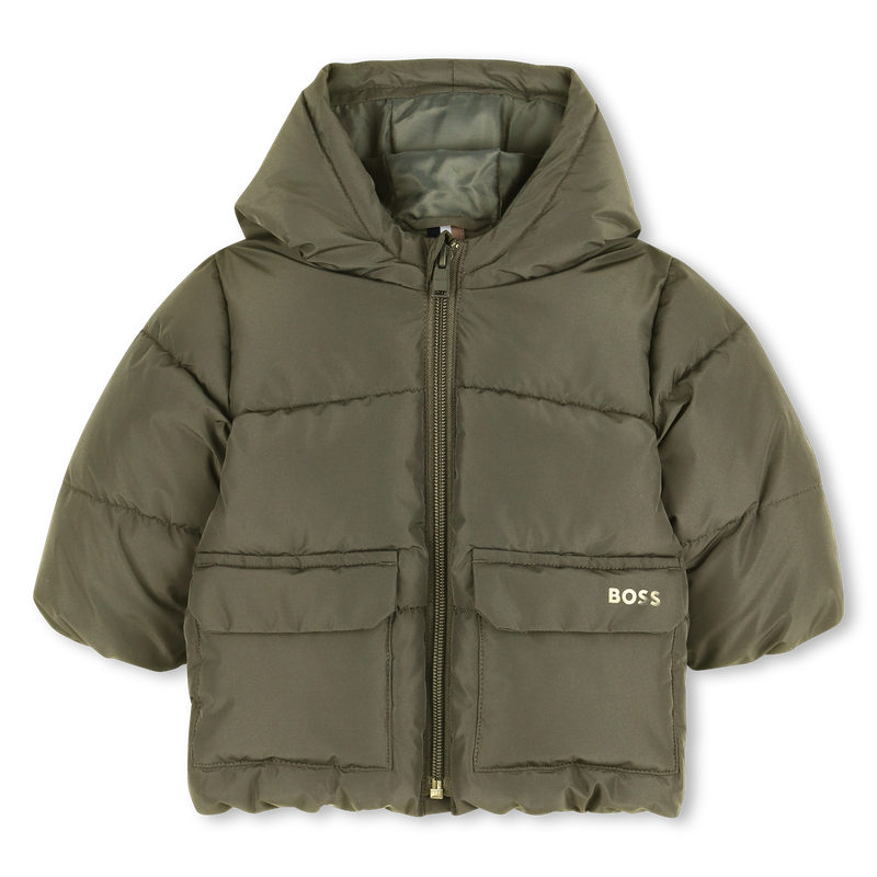 Hooded down jacket BOSS 
                        BOY
