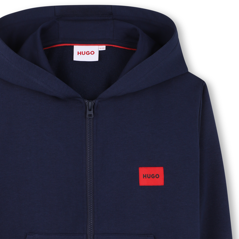 ZIP-UP HOODIE HUGO 
                        BOY