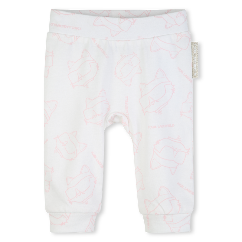 DRESS AND LEGGINGS SET KARL LAGERFELD KIDS 
                        GIRL