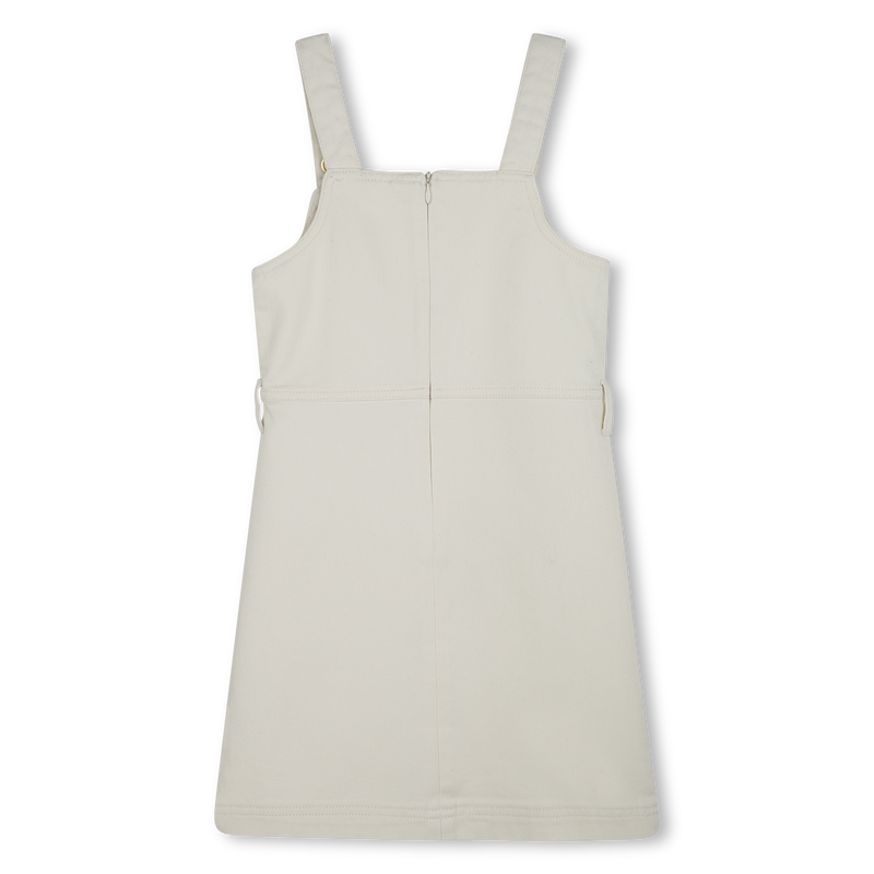 Cotton pinafore dress MICHAEL KORS 
                        GIRL