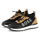 Elasticated lace trainers BOSS 
                    BOY