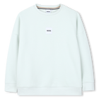 Fleece sweatshirt, SPROUT GREEN, hi-res