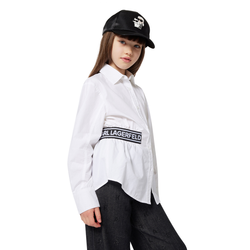 Denim pants KARL LAGERFELD KIDS 
                        GIRL
