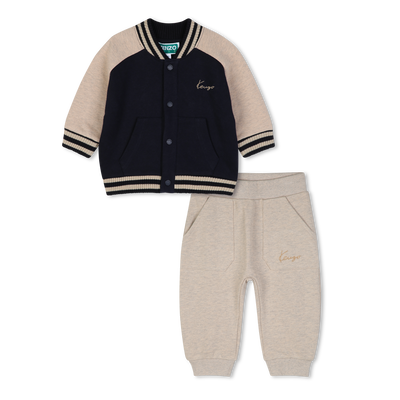 Cardigan and trouser set KENZO KIDS BOY