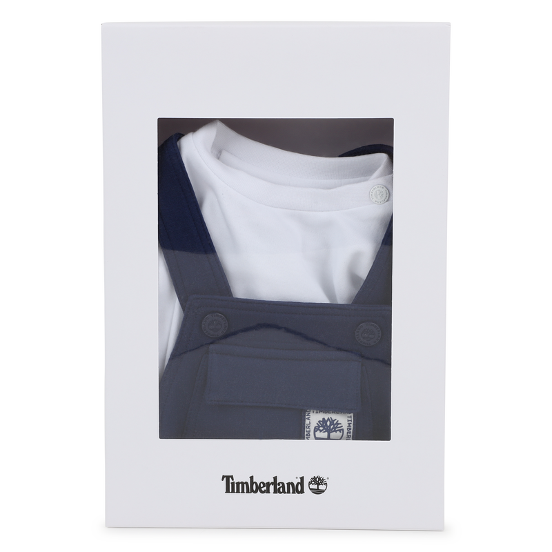 T-shirt and overalls set TIMBERLAND 
                        BOY