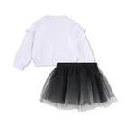 Sweatshirt and skirt set KARL LAGERFELD KIDS 
                    GIRL