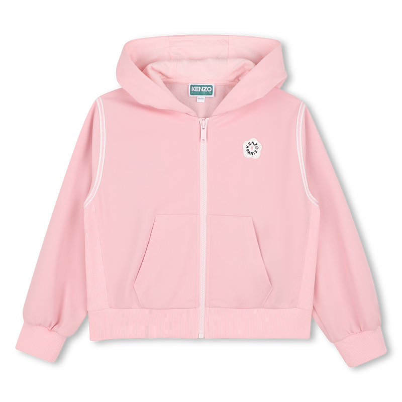 Hooded cardigan KENZO KIDS 
                        GIRL