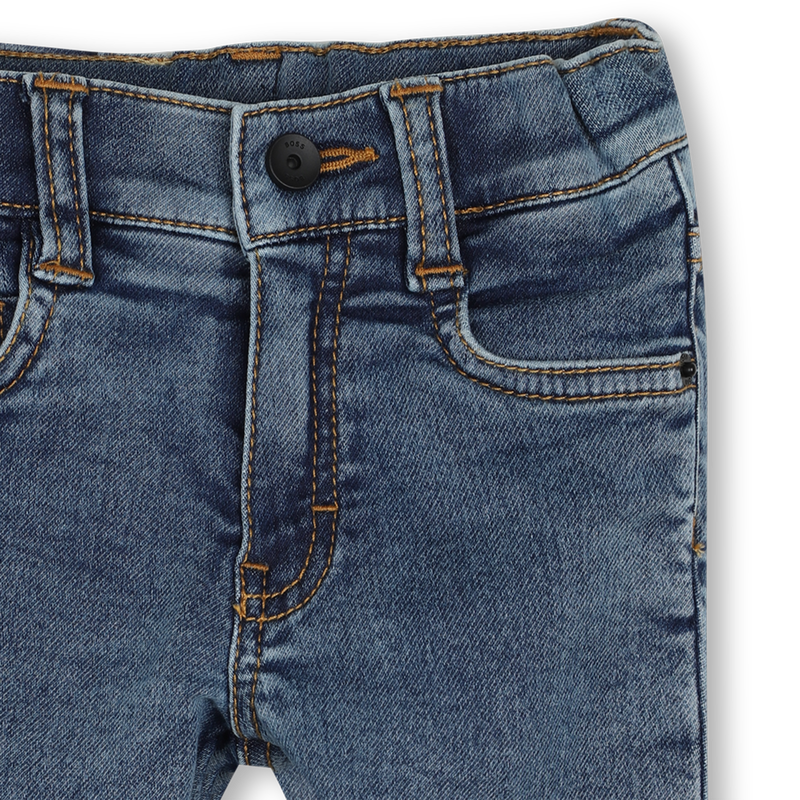 JEANS WITH RIVETS AT THE BACK BOSS 
                        BOY