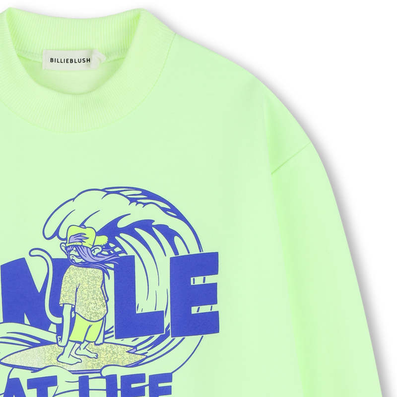 FLEECE SWEATSHIRT BILLIEBLUSH 
                        BOY