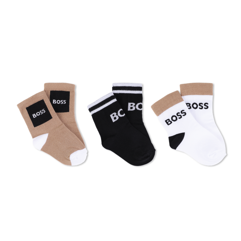 SET OF 3 PAIRS OF SOCKS BOSS 
                        BOY