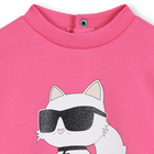 Long sleeve dress KARL LAGERFELD KIDS 
                    GIRL