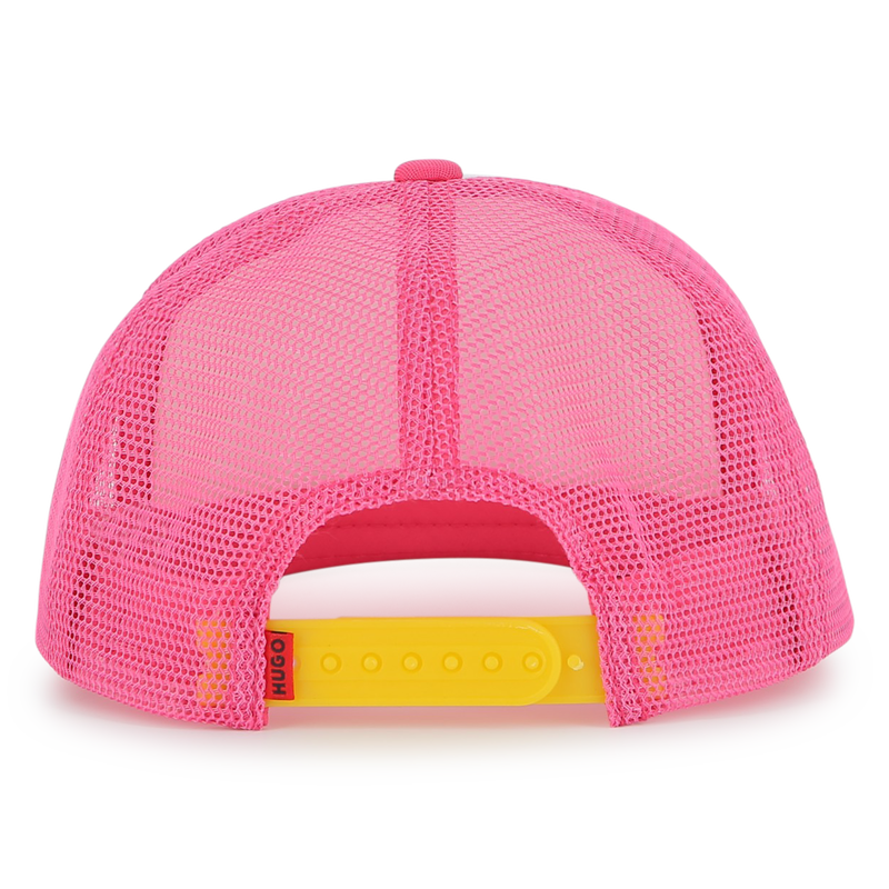Adjustable bi-material cap HUGO 
                        GIRL