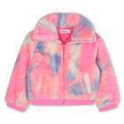 Fluffy fleece coat BILLIEBLUSH 
                    GIRL