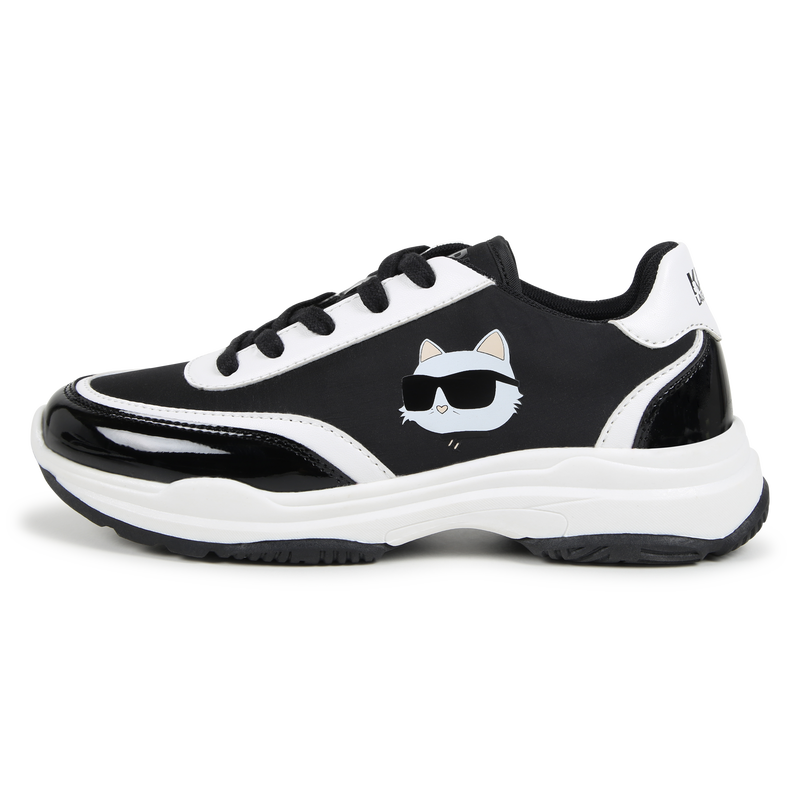 Lace-up trainers KARL LAGERFELD KIDS 
                        GIRL