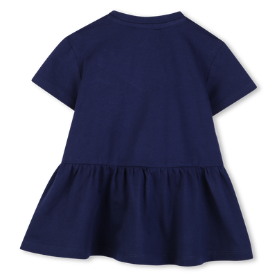 DRESS GATHERED AT THE WAIST KENZO KIDS GIRL