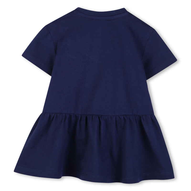 DRESS GATHERED AT THE WAIST KENZO KIDS 
                        GIRL